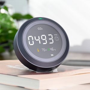 5000ppm Co2 PPM Meter , PTH-5 Carbon Dioxide Detector