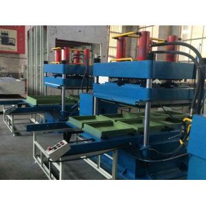 Playground Tile Rubber Vulcanizing Press 1100x1100mm Rubber Tile Press