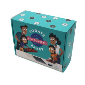 Buy cheap Custom Printing Doughnut Packing Box Donut Paper Box Packaging With Logo from wholesalers