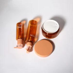 200ml Cosmetic Bottles And Jars Customized Cosmetic Bottle Sets Eco Friendly