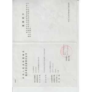 Shangqiu Flat World Machinery Co.,Ltd Certifications