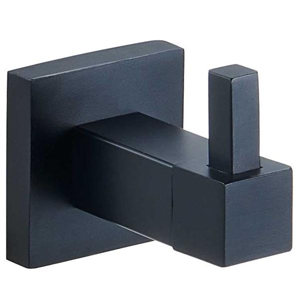 Quality Square Satin Wall Mounted Coat Towel Hanger Hooks Stainless Steel for sale