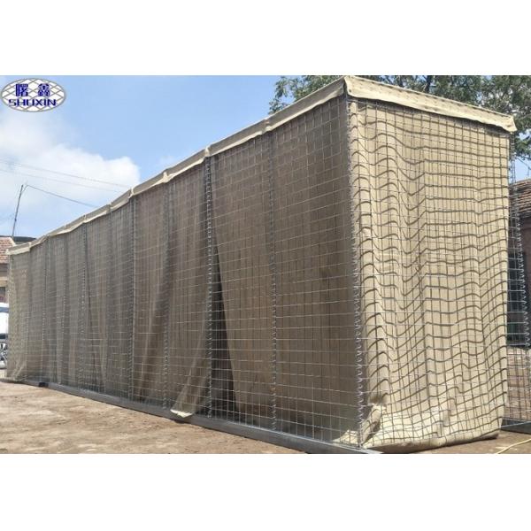 Buy cheap Custom Military Gabion Box / Galvanized Military Sand Wall from wholesalers