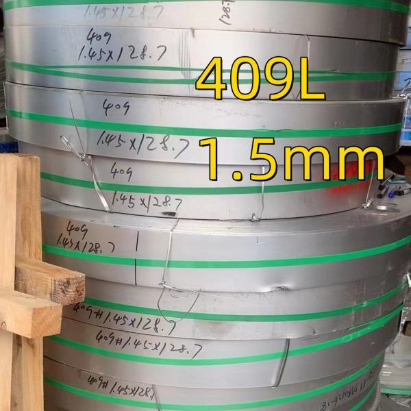 Buy cheap Grade SUH409L 1.4509 Stainless Steel Coil Strip Width 120 mm Thickness 2.00 mm For Exhaust Pipe from wholesalers