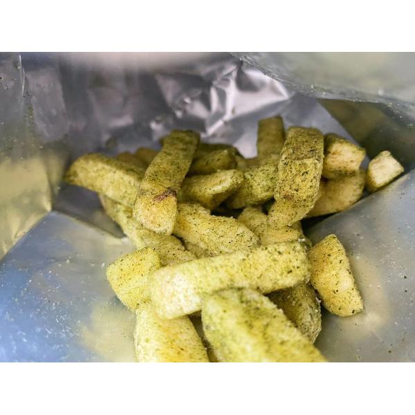 Wholesale VF Vegetables Strips Seaweed French Fries Snacks Vacuum Fried Potato Chips