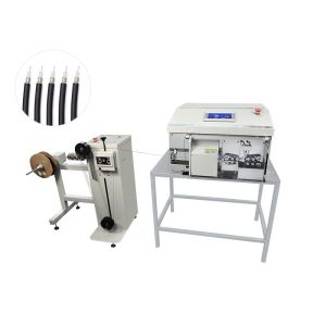China 0.6-4mm Coaxial Cable Cutting Stripping Machine on sale