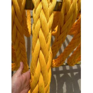 Buy cheap Double Braided UHMWPE Rope Polyster Cover 56mmx240m With Spliced Eye Loop from wholesalers