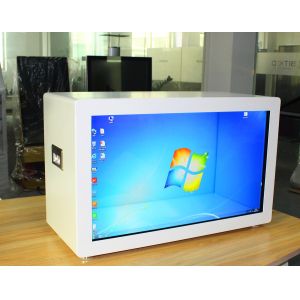 Buy cheap Eco Friendly Transparent Video Screen / OEM Transparent Glass Display from wholesalers