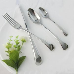 China OEM stainless steel cutlery/cutlery set/tableware/dinnerware set/flatware/4 pcs set on sale