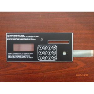 Buy cheap Embossed Rubber Keys Led Tactile Membrane Switch Keypad , Moisture Proof from wholesalers
