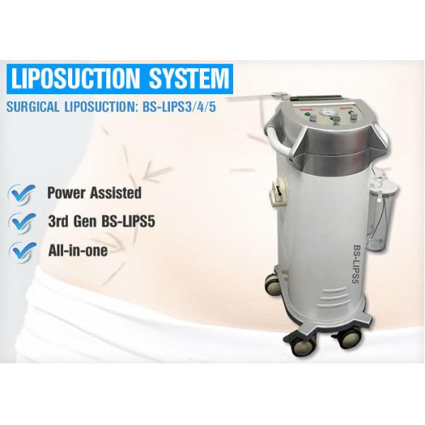 Low Noise Body Shaped Power Assisted Liposuction Equipment For Hospital