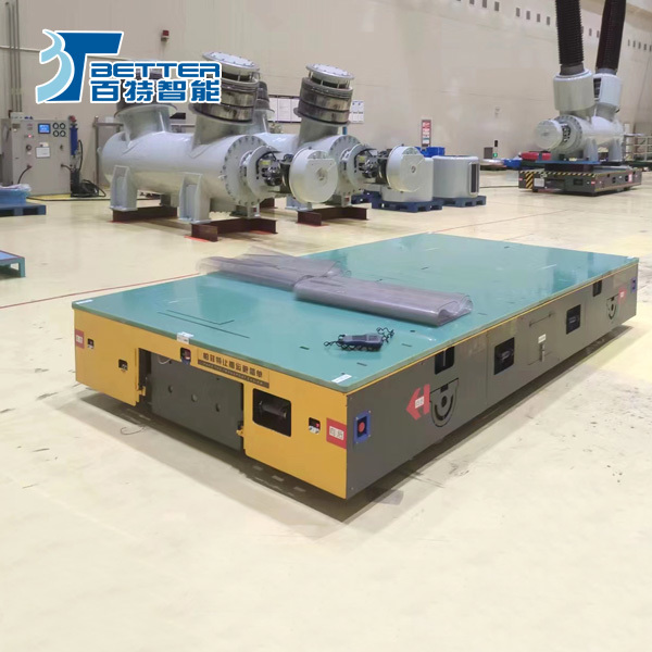 Customized Trackless Transfer Cart for Various Working Environments