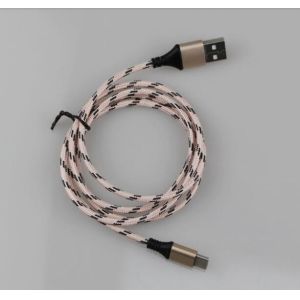 Buy cheap Power Charger Android Type C Cable 1 Meter Bracelet Braided USB Charging from wholesalers