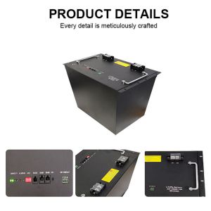 Stackable 48 Volt 200ah Lithium Battery Lithium Iron Phosphate Batteries For