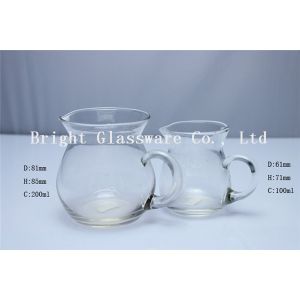 Buy cheap glass teapot with handle/ glass wine decanter for wholesale from wholesalers