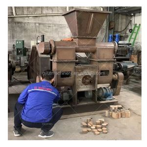 98% Biomass Tree Leaves Bamboo Charcoal Coal Briquettes Press Manufacturing