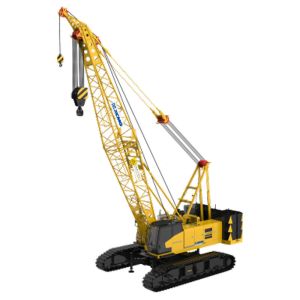 Buy cheap Second Hand 100T Crawler Crane Boom 52 M +Fixed Jib 19 M used crawler cranes from wholesalers