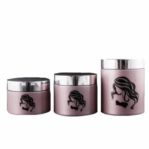 Buy cheap Shatterproof Cylinder Round Plastic Canisters Empty Cosmetic Containers 80ml from wholesalers