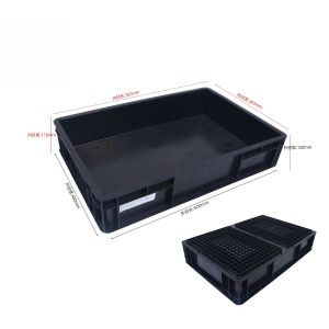 Buy cheap 600*400mm ESD Bin Box ESD Containers Esd Plastic Tool Box Black Antistatic PP Box from wholesalers