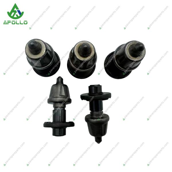 Multiple Apollo A6/20 Milling Picks arranged in a row