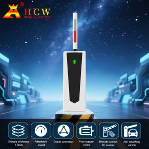 Buy cheap HCW Road Pole Barrier Gate Adjustable Intelligent Parking Lot Access Control Anti Smashing from wholesalers