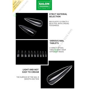 Buy cheap ABS Fruit Smell Sharp Shape Matte Lady French Style Artificial False Nails Half Tips and Full Cover False Nail from wholesalers