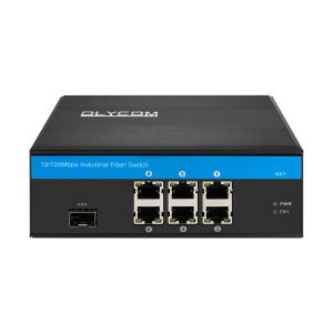 Buy cheap FCC Fiber Optic Poe Switch 6 Ports , Durable Metal Shell Din Rail Mount Network Switch from wholesalers