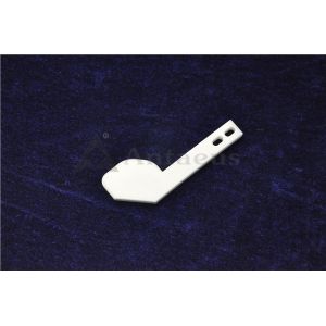 Buy cheap 99 Percent Al2O3 Alumina Ceramic Parts With High Fracture Toughness from wholesalers
