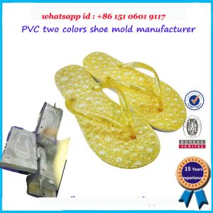 Professional Two Colors PVC Shoe Mold Single / Multi Cavity