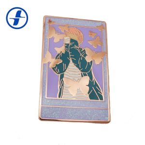 Buy cheap Metal Plating Hard Enamel Glitter Enamel Pins With Appearance Custom from wholesalers