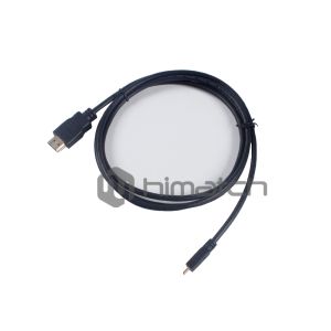 Cl3 Rated HDMI Cable / Micro HDMI D TO HDMI A Cable 3ft 6ft 10ft For Camera