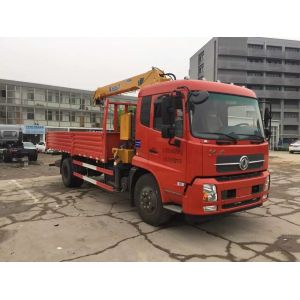 Buy cheap 2120kg Durable heavy crane truck 5 ton Hydraulic Lifting / mobile telescoping boom crane from wholesalers