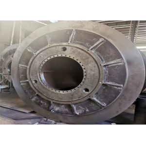 Buy cheap Heavy Duty Tower Crane Parts Cable Winch Drum 40mm Wire Rope Lbs Grooved from wholesalers