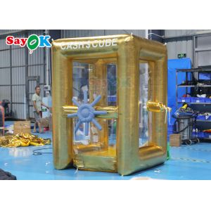 Interesting Promotion Inflatable Cash Machine Game With Accessories