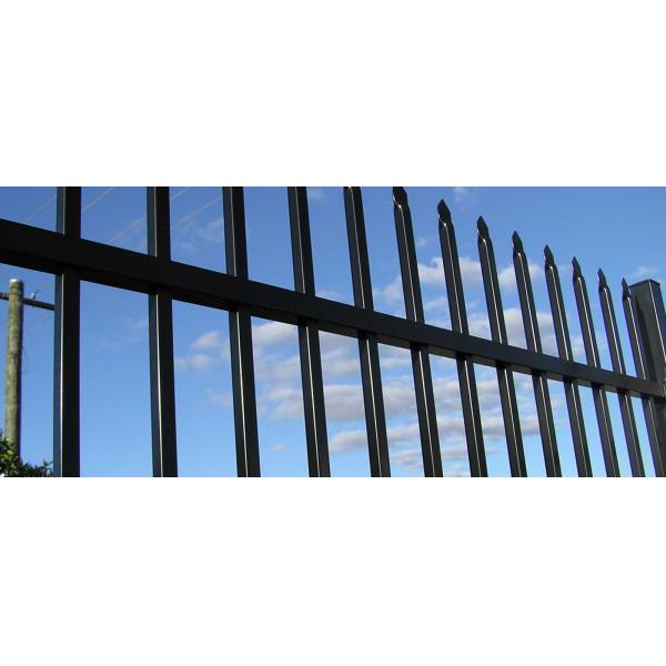 2.1m(H)*2.4m(W) Spear Tubular Garrison Australia Steel Fence(Factory)