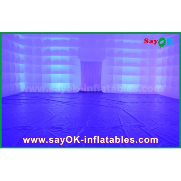 Tent Inflatable Party/Camping Transparent Inflatable Square Tent With Led