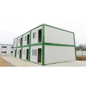 Buy cheap Prefab Flat Pack Container House Rock Wool Insulation Sandwich Panel Homes from wholesalers