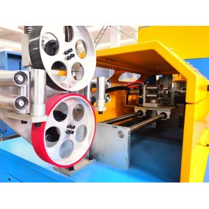 1246 Cable Coiling Machine Automatic Winding And Wrapping With Film