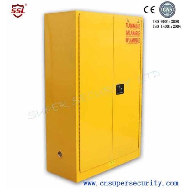 Quality Galvanized Steel Liquids Flammable Storage Cabinet With Adjustable Shelf for sale