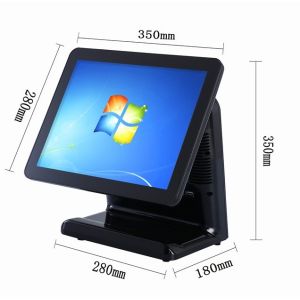 Buy cheap 15.6 inch HD Intel Celeron Core i3 i5 Touch Screen All In One Pos System Built-in Printer from wholesalers