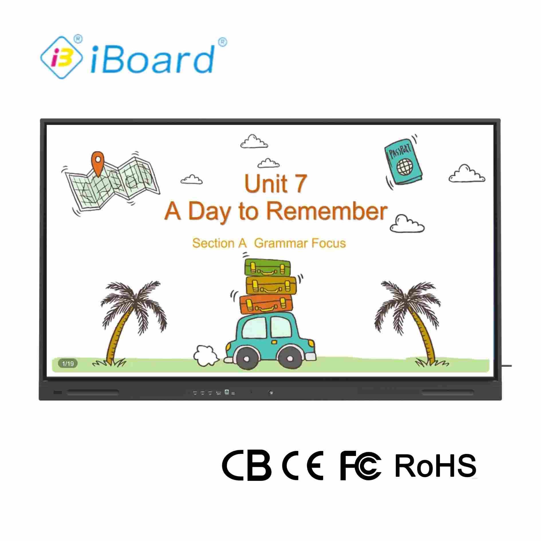 Buy cheap New desgin product 4k 65 Inch Touch Screen Multi-language Software Lcd Smart Board Android Interactive board for channel Partner from wholesalers