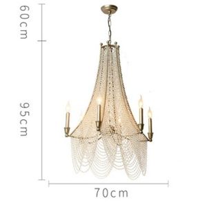Long chandelier crystal decoration lamp hall lighting villa building spiral