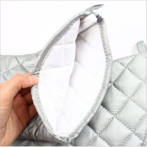 Buy cheap OEM  Service Durable Silver Oven Mitts Cotton Material  Customized Patterns from wholesalers