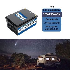 Buy cheap Deep Cycle 24 Volt RV Battery Lithium RV House Batteries For Off Grid Applications from wholesalers