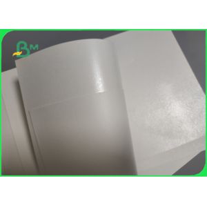 100% Wood Pulp 1.2mm 1.4mm Uncoated Water Absorbing Paper For Coasters Smooth