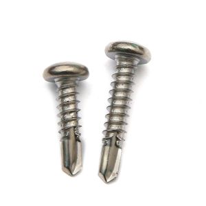 Buy cheap AISI 410 Robertson Recess Raised Pan Head Self Threading Drilling Screws For Steel from wholesalers