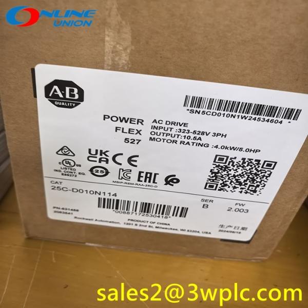 Buy cheap 25C-D010N114 Allen Bradley PowerFlex 527 4kW 5Hp AC Drive from wholesalers