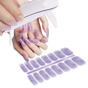 Buy cheap Solid Color Full Cover Semi Cured Gel Fake Nails for Customer's Requirement Customized from wholesalers