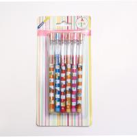 Buy cheap Plastic Non-sharpening Pencil with 9 colors with blister card packing for kids product