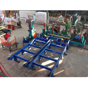 48'' Log Cutting Band Sawmill Vertical band Saw Machine with Auto Feed Log